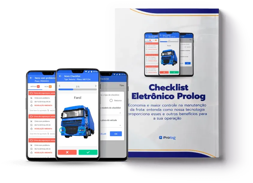 Mockup do Guia Checklist Eletrônico do Prolog
