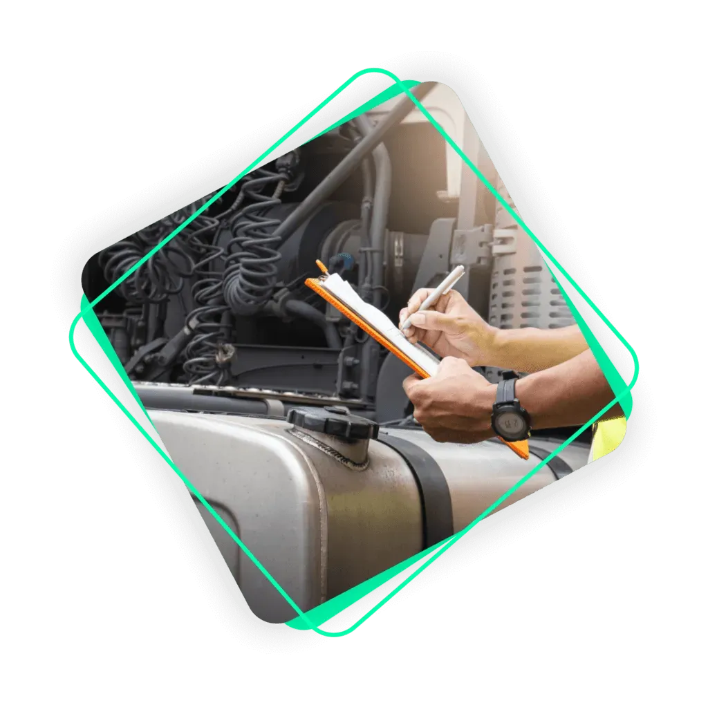 Painel de funcionalidades do Prolog para operações industriais: checklist eletrônico, ordens de serviço e gestão de pneus