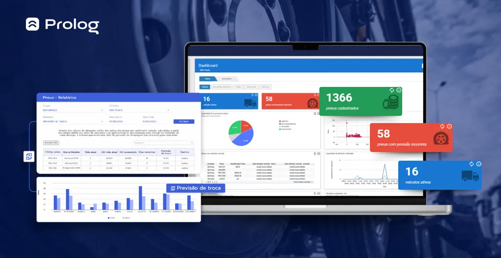 Sistema de controle de pneus: como implementar na sua operação?