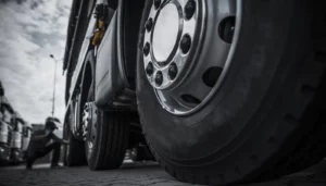 Faça a calibragem de pneus de caminhão do jeito certo.