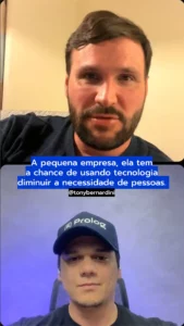 corte live com o Tony