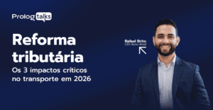 Imagem do Rafael Brito, diretor da Rumo Brasil, ao lado do título em escrito do conteúdo.