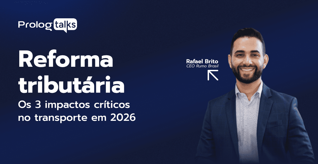 Imagem do Rafael Brito, diretor da Rumo Brasil, ao lado do título em escrito do conteúdo.