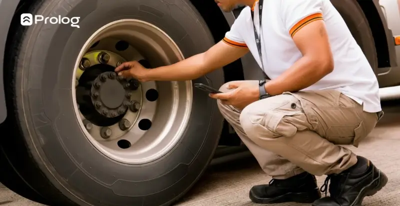 Checklist para borracharia interna de frotas de caminhões. O que vale a pena definir e registrar em cada etapa.