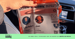 Cobertura evento tecnologia para gestão de frotas.